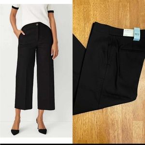 The Petite Kate Wide Leg Crop Pant